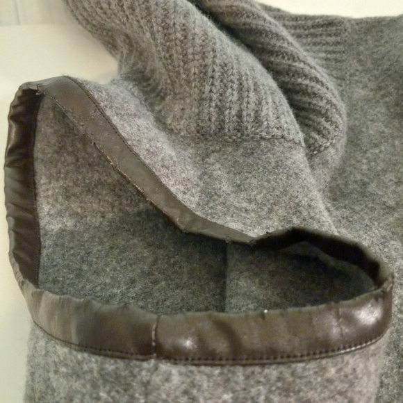 LOFT Merino Wool Sleeveless Turtleneck Tunic Sweater | US 4 - Picture 8 of 9